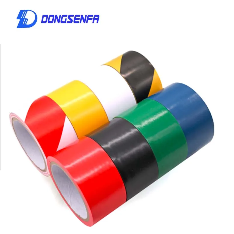 

DONGSENFA 48MM*16M Waterproof PVC Warning Tape Self Adhesive Hazard Warning Safety Tape For Warehouse Factory School