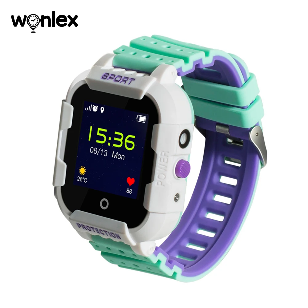 Wonlex Smart Watch GPS WIFI Camera Waterproof IP67 KT03 Kid Watch SIM ...