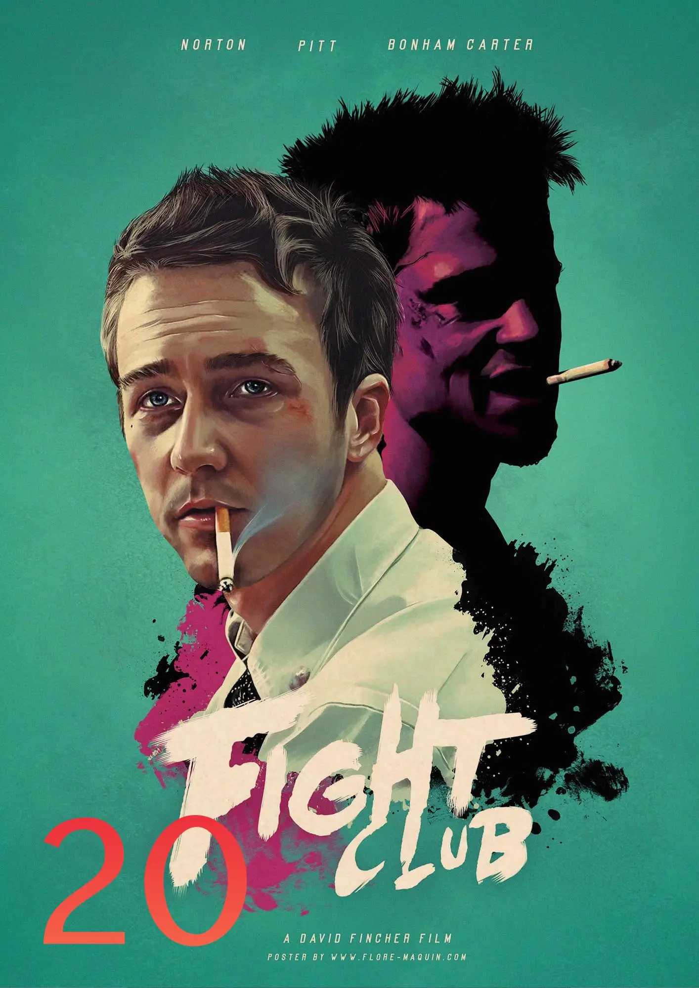 Постер Фильма Fight ClubPulp DSXS01 крафт плакат декоративная живопись наклейка на стену