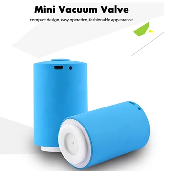 

Mini Automatic Compression Vacuum Pump Sealer Clamp Snack Fresh Food Rod Strip With Bag Vacuum Machine Home Automation Modules