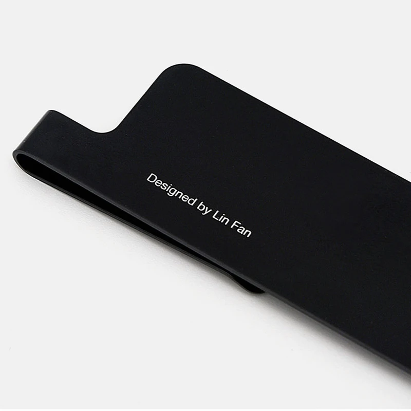 Black Xiaomi Mijia Kaco Закладка линейка металлическая линейка живопись картография линейка ученик обучение Школа Офисные канцелярские принадлежности - Цвет: Black