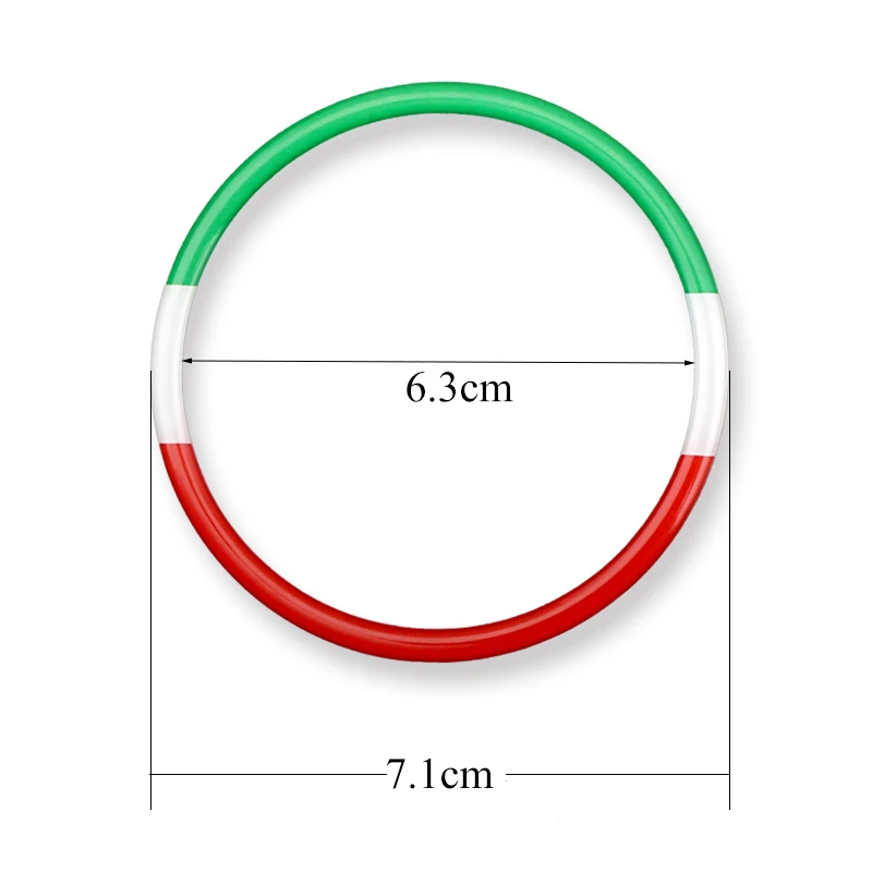 Wheel Hub Covers Wheel Hub Caps 4pcs Car Wheel hub center decorative stickers fit for alfa romeo 159 147 156 giulietta 147 159 mito accessories