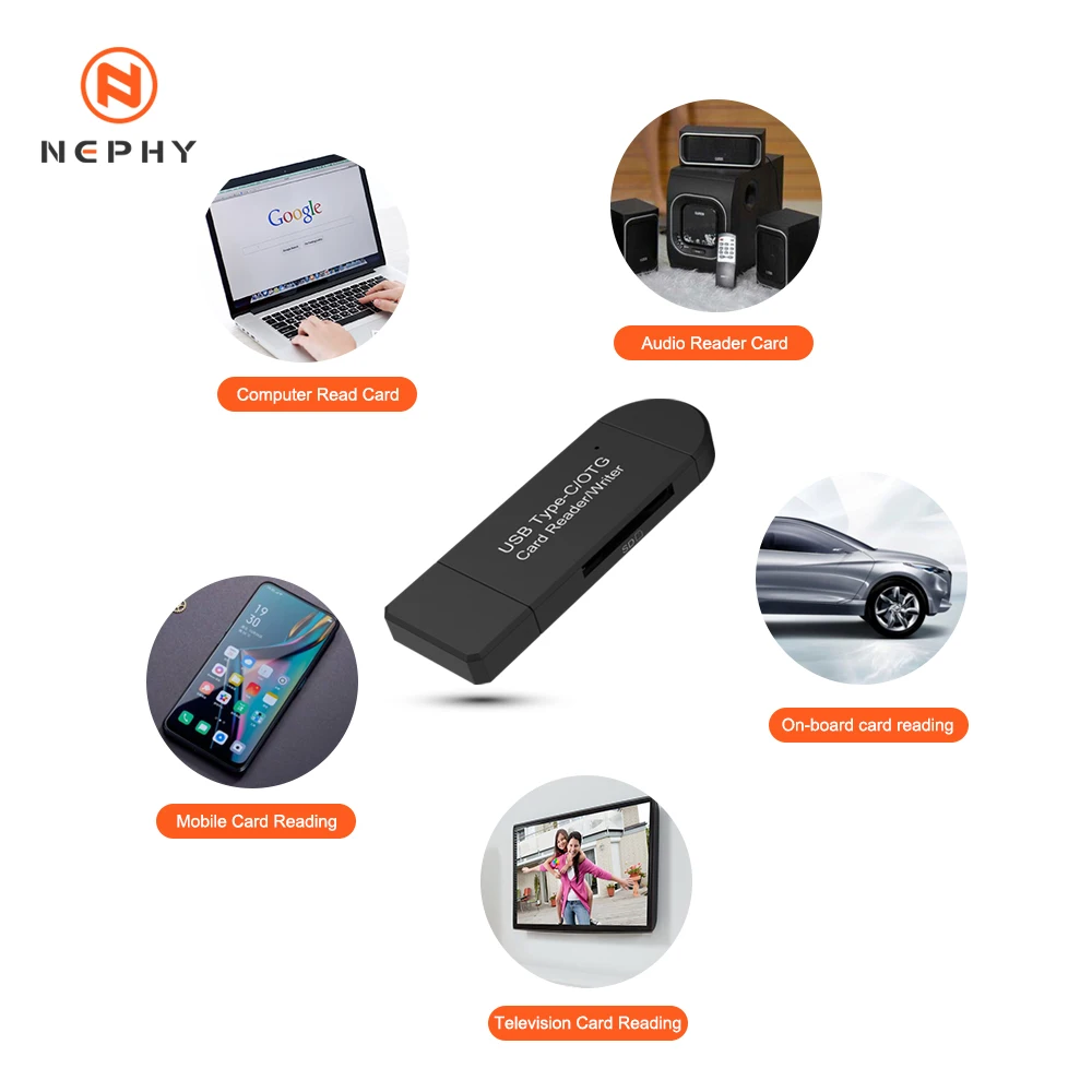Micro usb type C адаптер OTG кабель 3 в 1 type-C type C USBC USB-C thunderbolt 3 для samsung huawei One Plus MacBook картридер