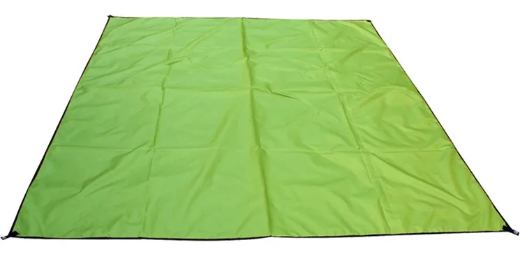 green mat Оксфорд походный коврик водонепроницаемый тент брезентовый пляжный солнцезащитный навес портативное одеяло для пикника для путешествий походный Кемпинг солнцезащитный брезентовый навес - Цвет: green mat