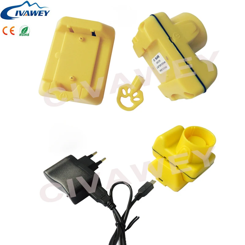 Bulit-in 3,7 V 500mAh Li-battery герметичный дизайн водонепроницаемый собачий ошейник-передатчик ошейник звуковой сигнал для собак тренировочный ошейник