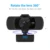 Wsdcam HD 1080P Webcam 2K Computer PC WebCamera с микрофоном для Прямой Трансляции Видеозвонков Конференции Работы Camaras Web PC