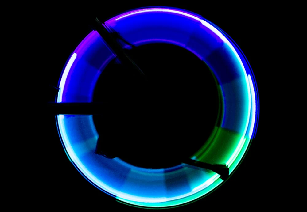 2Pcs Bicycle Wheel Light Tire Valve Cap Spoke Neon Lamp Motion Activated Glow Bike Motorcycle Car Wheel Luces Farol BC0162 (15)