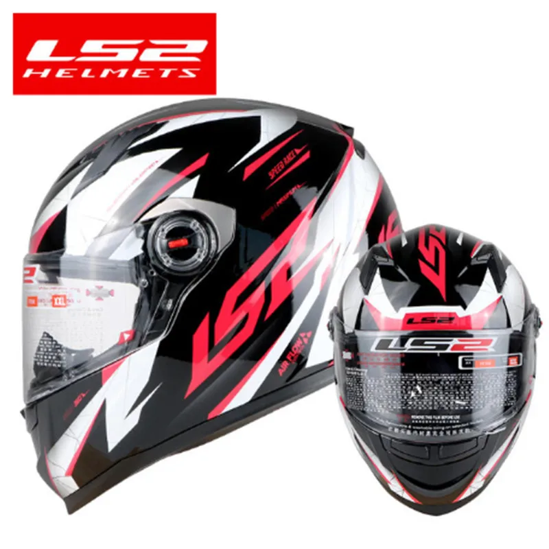 LS2 FF358 полный шлем rcycle moto casco Мужской Женский шлем Съемный и моющийся внутренний коврик capacete ls2