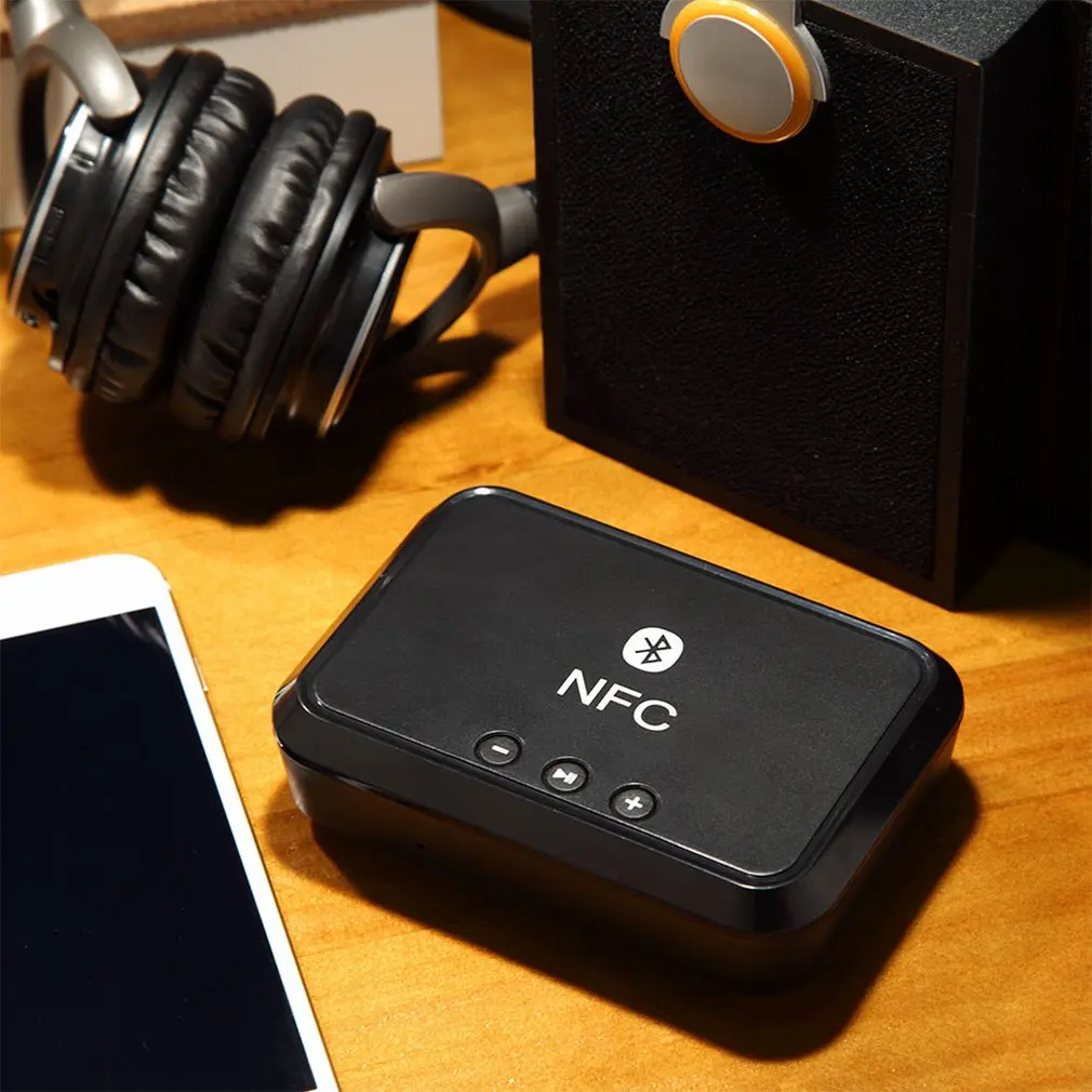 ONLENY Bluetooth приемник NFC/USB диск музыка чтение стерео беспроводной адаптер 3,5 мм AUX/RCA Автомобильный Динамик Bluetooth аудио приемник