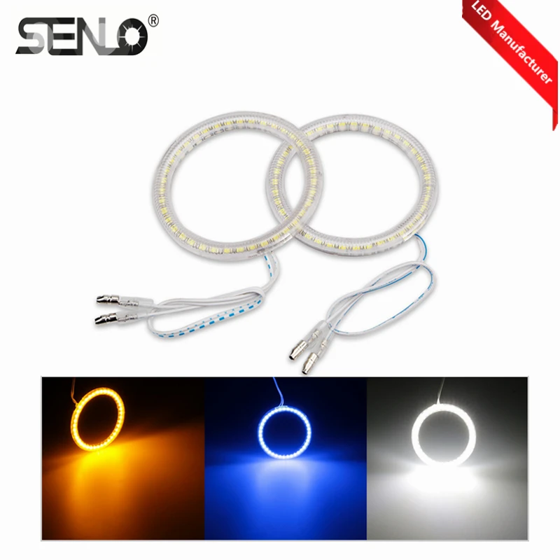 Оптовая Продажа CCFL Halo Ring водонепроницаемый светодиодный RGB автомобиль с