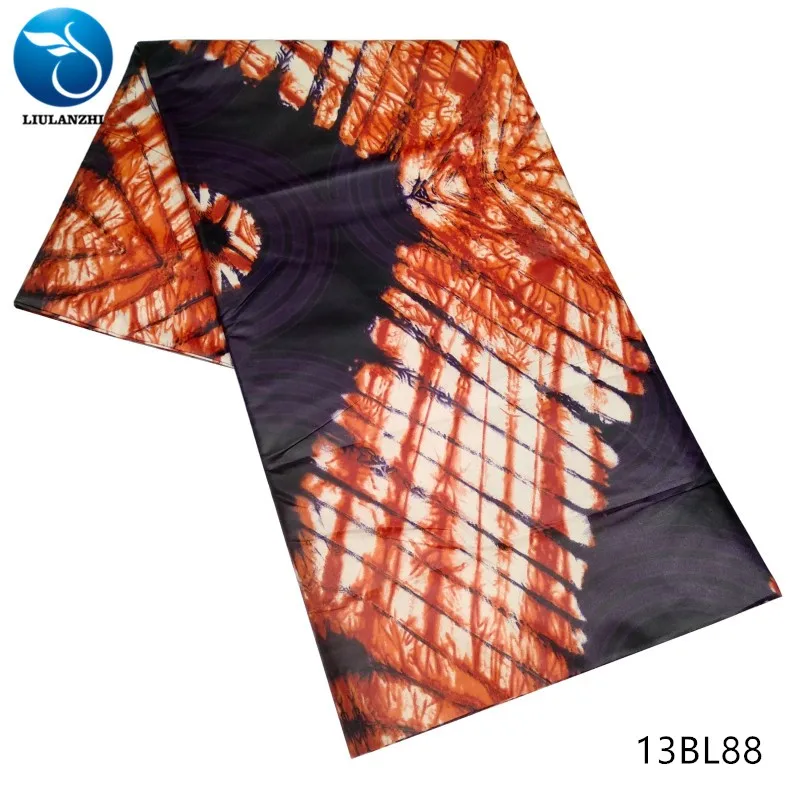 LIULANZHI полиэстер Базен Африканский для мужчин tissu швейная окрашенная одежда 5 ярдов нигерийский riche Базен парча полиэстер 13BL74-91