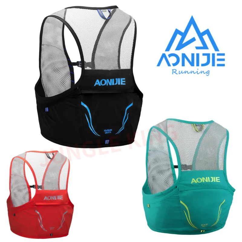 

Aonijie C932 Lightweight Backpack Running Vest Nylon Bag 500ml Soft Flask Cycling Marathon Portable Ultralight Hiking 2.5L Bag