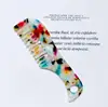 1pcs Acetate Anti-static Comfortable Colorful Hair Combs Massage Hairdressing Hair Brush For Women Girls Travel Home Comb Hot 4