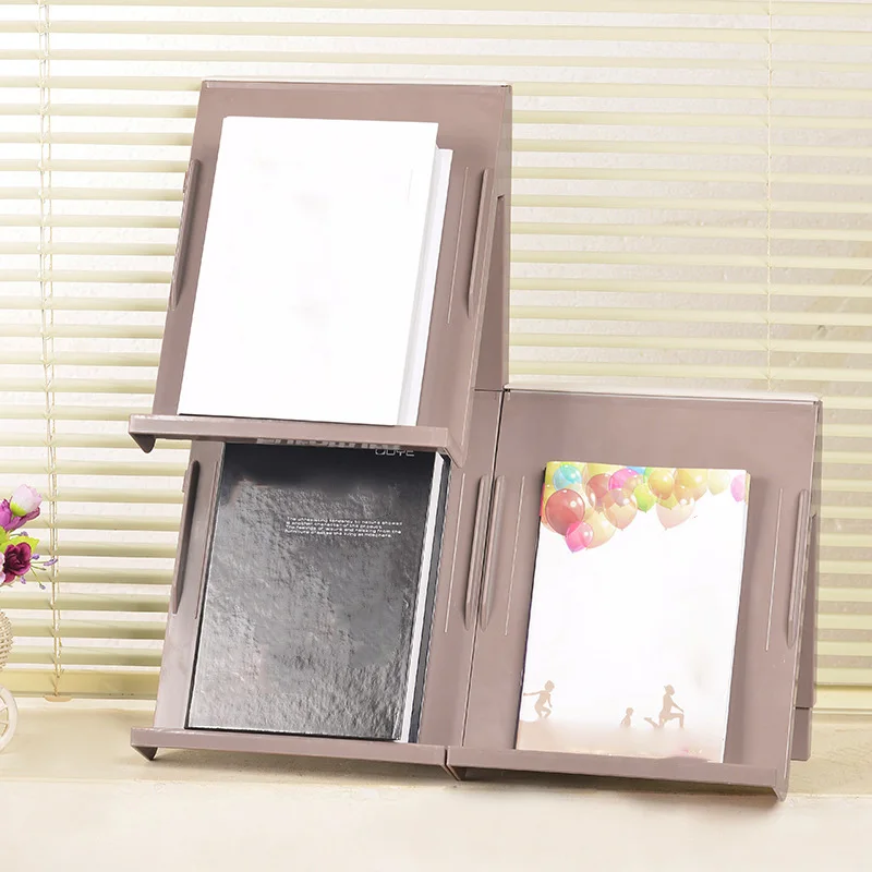 25.2*22.5*17.5cm Creative Stand-up Shoes Rack Holder Organizer Space Saving Storage Adjustable Durable
