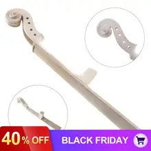 4/4 Размер эмбрион шеи ручной резной студента клена скрипки шеи скрипки части