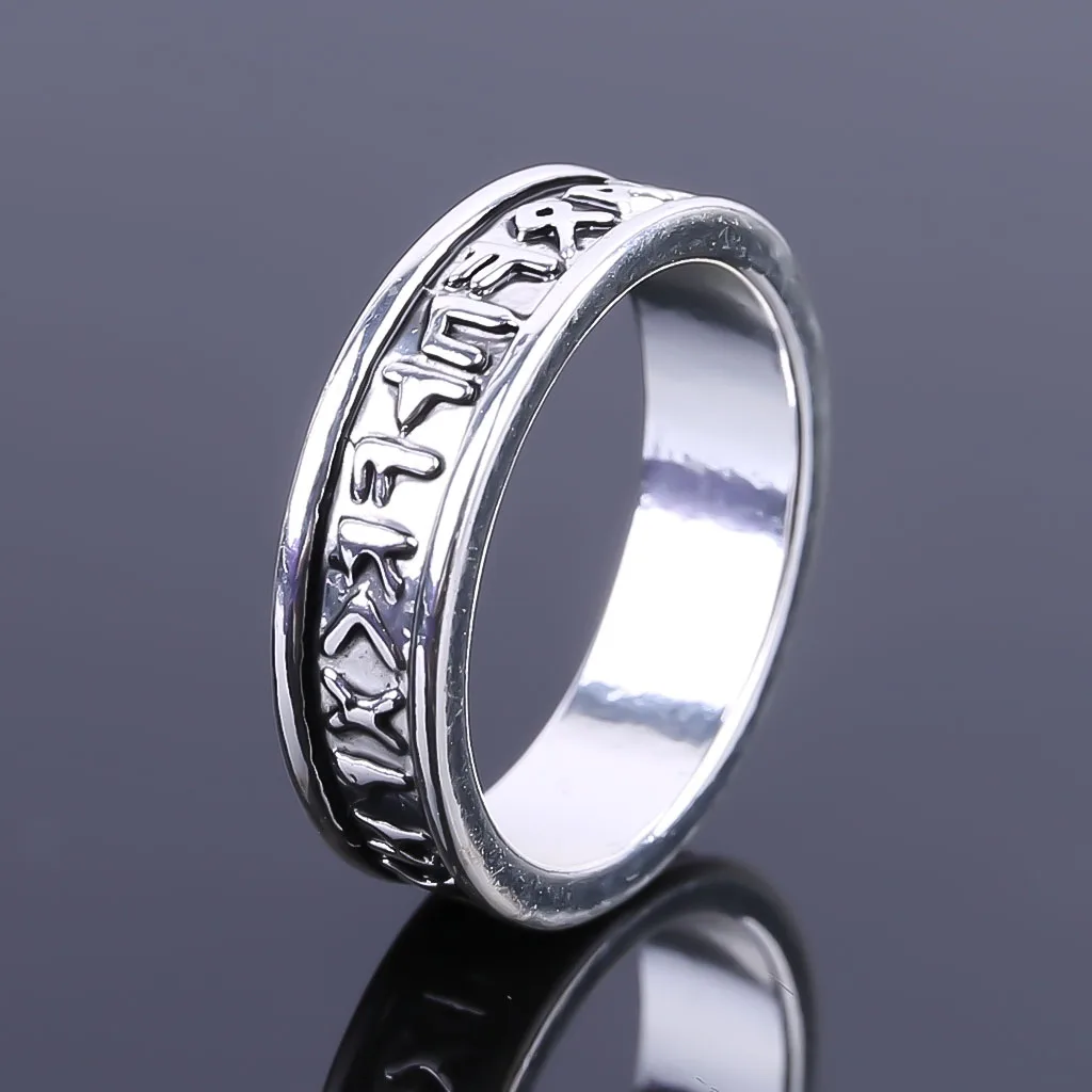 

Vintage Viking Amulet Runic Nordic Rings Valknut Scandinavn Odin Symbol Jewelry