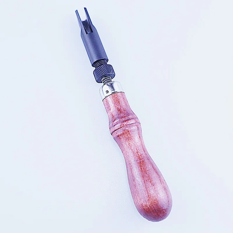 

Leather Tool American-Style V Shaped Groover V Shaped Push Groove Maker Groover Push Groove Maker Extendable Push Groove Maker
