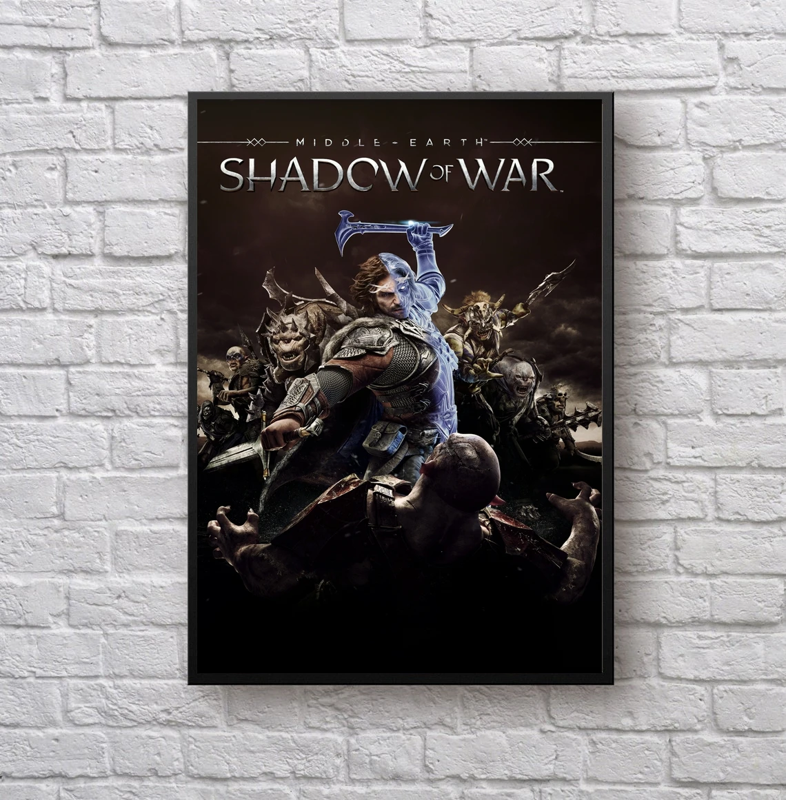 

Middle - Earth-Shadow Of War Video Game Canvas Poster Home Wall Painting Decoration (No Frame)