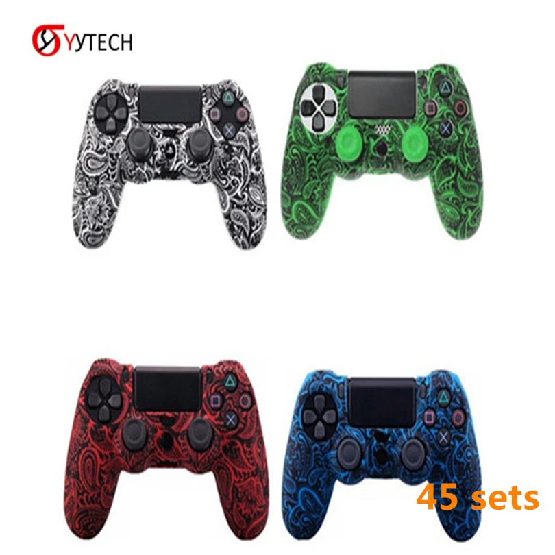 Gamepad Controller Protection Case Soft Silicone Gel Rubber Cases Covers Skins Game Components For Ps4 Pro Slim Replacement Parts Accessories Aliexpress