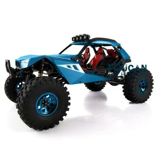 Небесно-голубой Capo 1/10 RC Racing ACE1 комплект DIY модель 4WD шасси гусеничный автомобиль Commander2 TS51 THZH0399 - Цвет: Небесно-голубой