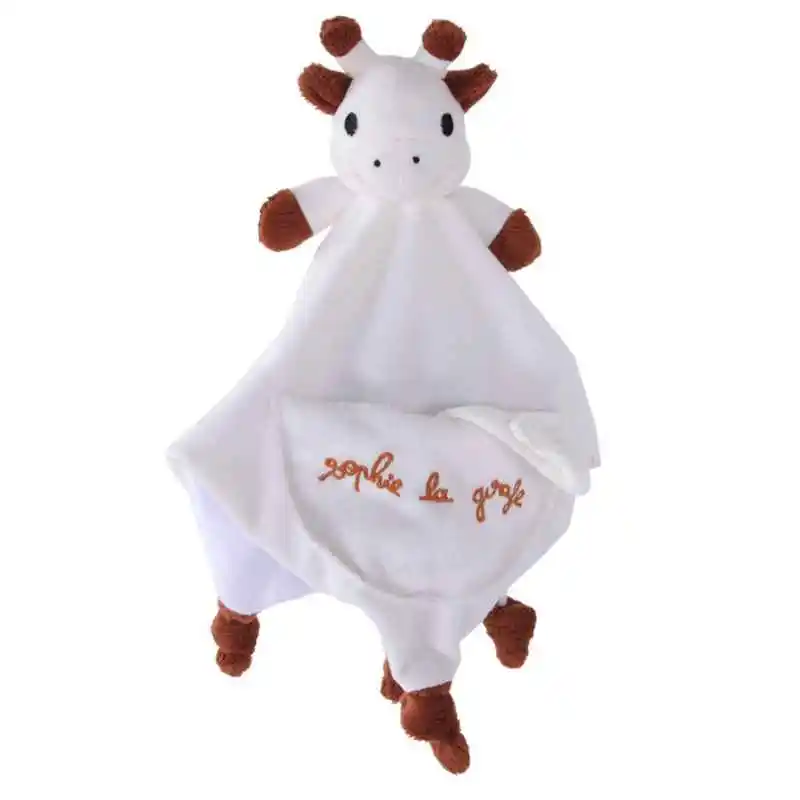 Новинка 30*30 см мультяшное Софи олененок успокаивающее полотенце детская игрушка детская мягкая ткань перед сном одеяло для сна игрушка детский подарок на день рождения