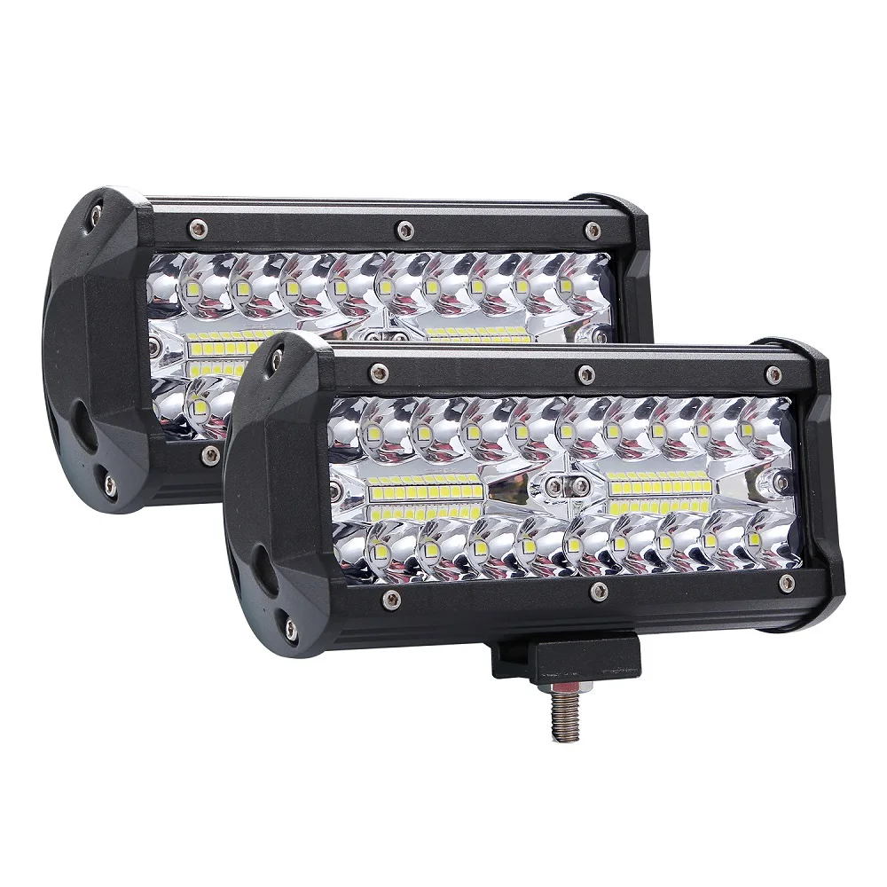 

7Inch 400W Car LED Work Light Bar Driving Lamp For Offroad Boat Tractor Truck 4x4 SUV Fog Light 9V 30V Headlight For ATV Led Bar