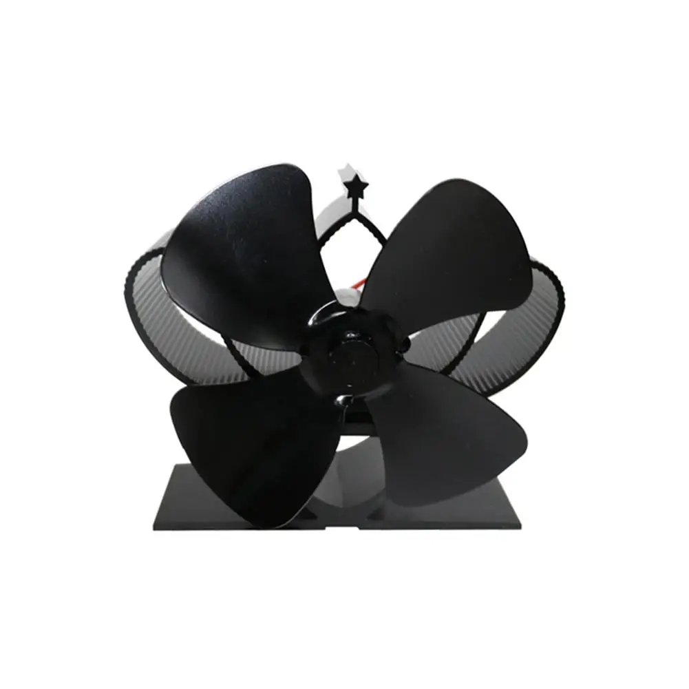 Fireplace Fan 4 Blade Heat Powered Stove Fan Komin Log Wood Burner Eco Friendly Quiet Fan Home Efficient Heat Distribution Fireplace Fan 4 Blade Heat Powered Stove Fan Komin Log Wood Burner Eco Friendly Quiet Fan Home Efficient Heat Distribution