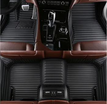 

Good quality! Custom special car floor mats for Audi Q7 5 seats 2019-2015 waterproof non-slip carpets for Q7 2017,Free shipping