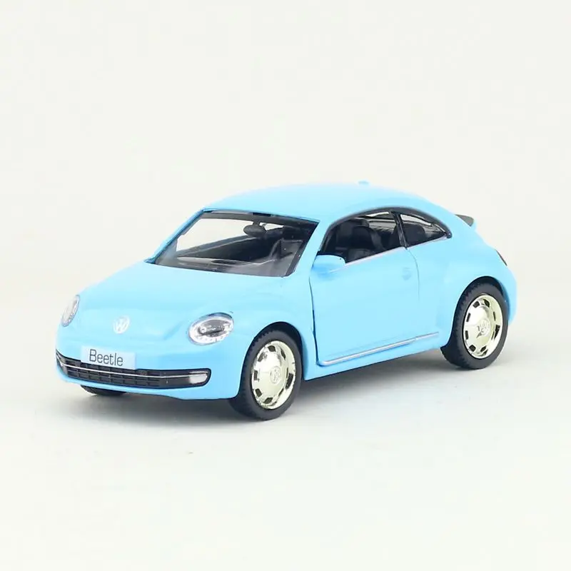 

5 colors for sale: 1:36 Beetle alloy car model,simulation die-cast metal door pull back children's toy model,free shipping