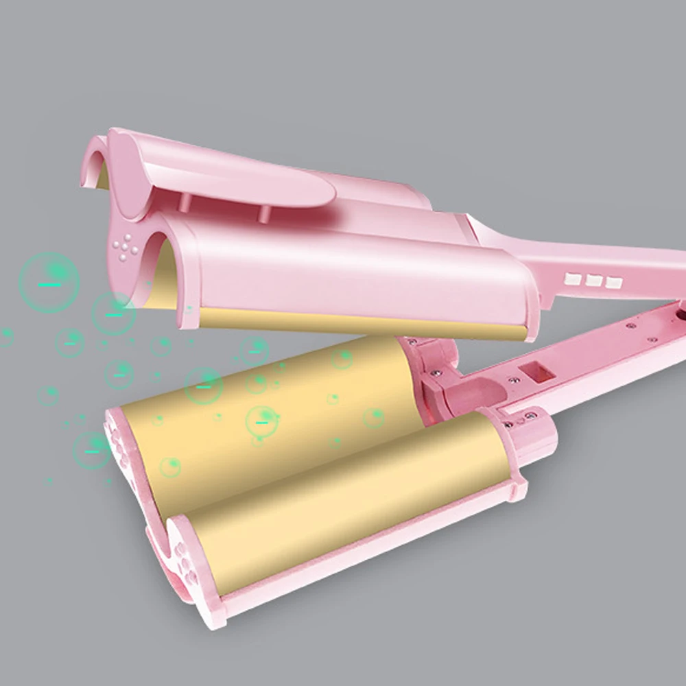 Инструмент для завивки волос, Плойка для завивки, палочка, мода, натуральный, 2 типа, Парикмахерская Машинка для завивки волос, косметический макияж