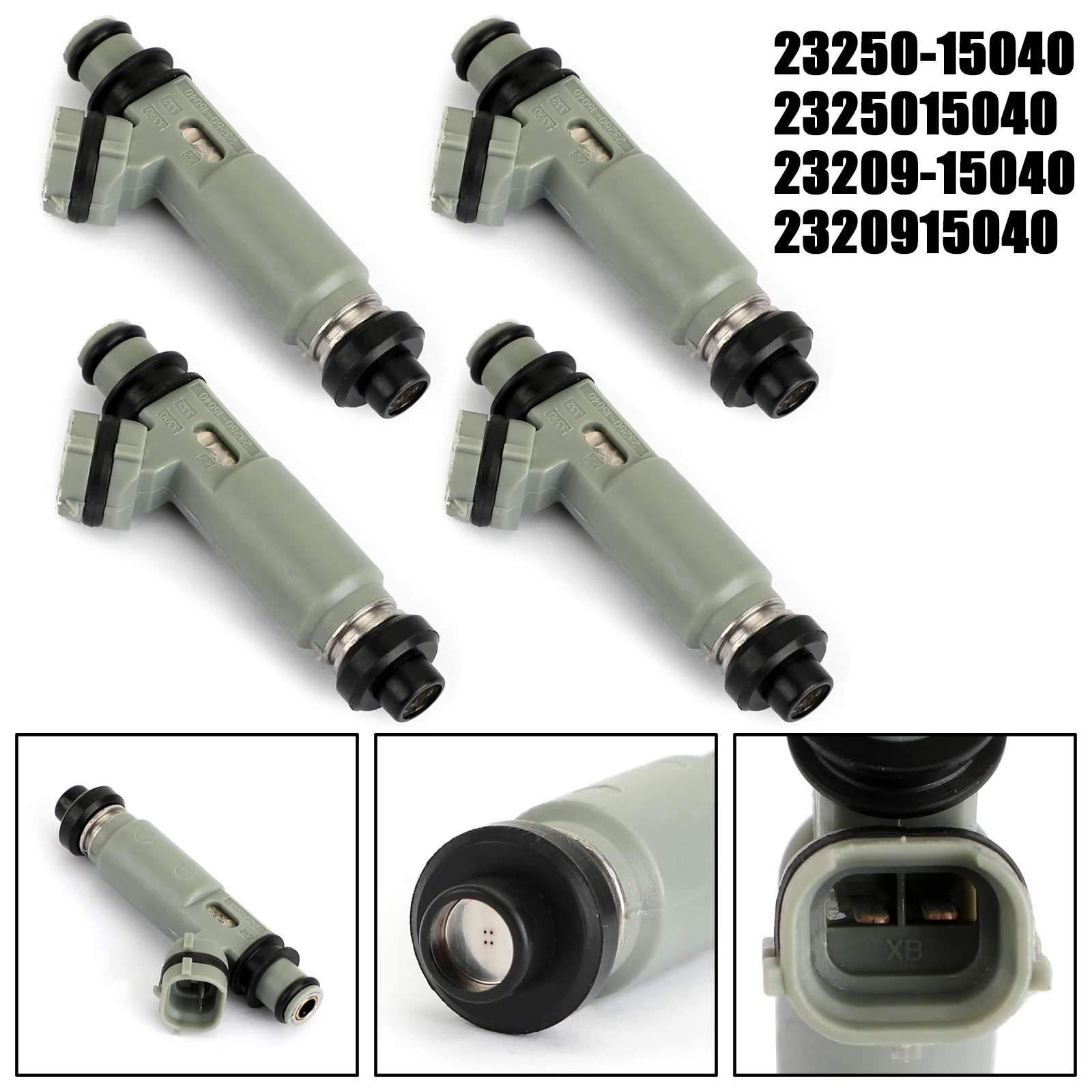 

Artudatech 23209-15040 Set of 4 fuel injectors 23250-15040 For Corolla AE11 4AFE Soluna AL50 Corona SPACIO AE111 2325015040