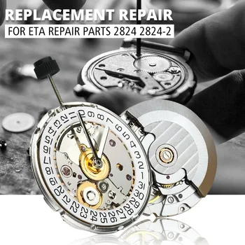 

Mechanical Watch Automatic Movement High Accuracy Repair Replacement Accessories 2824 2824-2 Polish Finish For ETA Repair Parts