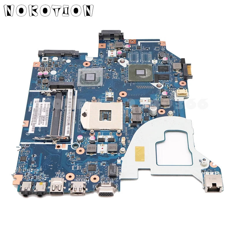 Материнская плата NOKOTION для ноутбуков Acer aspire NBY1711001 NB.Y1711.001 Q5WVH HM77 DDR3 GT620M 1 ГБ V3 571G