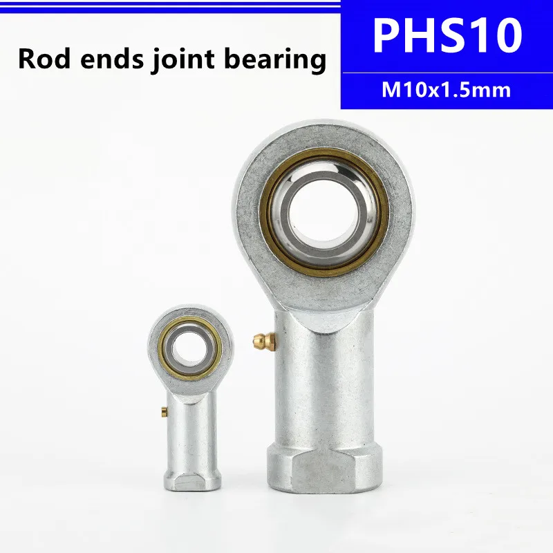 20pcs-phs10-m10x15mm-fish-eye-rod-end-joint-bearing-rod-ends-plain-bearings-with-oil-nozzle-inner-thread