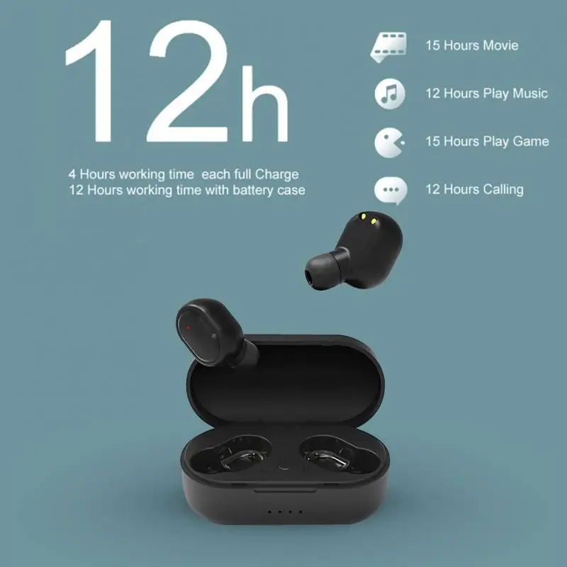M1 Bluetooth гарнитура TWS беспроводные наушники Близнецы наушники 5,0 стерео мобильные наушники игровая гарнитура