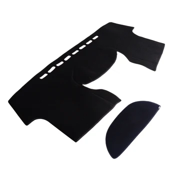 

beler Car Black Dashboard Dash Mat Sun Cover Pad Carpet Fit for Toyota Yaris 2006 2007 2008 2009 2010 2011