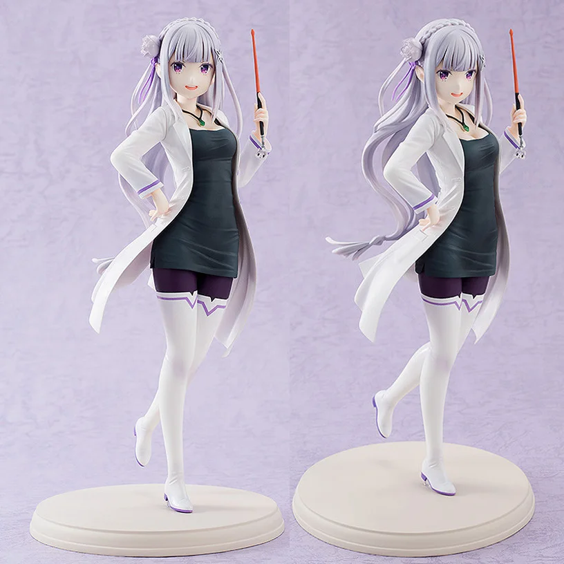 

High School Teacher Ver. 1/7 Scale Emilia Anime Figure Re: Life in a different world from zero Model Good PVC Toy Collections