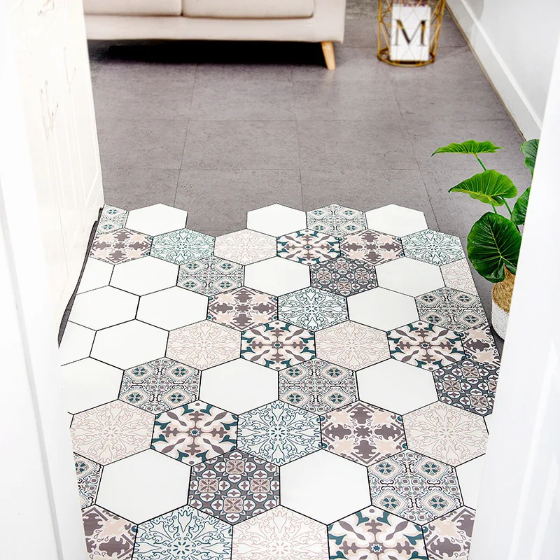 

Nordic Style Doormat for Home, Outdoor Floor, Bathroom, Living Room, Door Mat, Washable and Easy to Clean, Printed Carpet