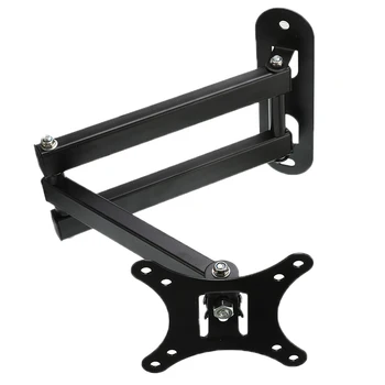 

Universal PC Monitor TV Holder Rotated TV Wall Bracket Tilt Swivel Plasma TV Wall Holder LCD LED TV Wall Mount for 10-27"