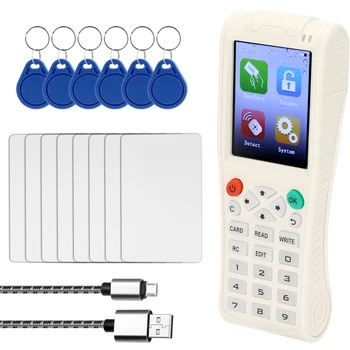 

Portable iCopy5 Copy Machine Intelligent Card Key Machine RFI-D NFC Copier IC/ID Reader Writer Duplicator