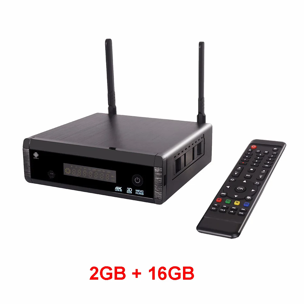 2GB 16GB BOX A800 Android 6,0 Smart tv BOX 2 Гб DDR4 16 Гб Realtek RTD1295 Android телеприставка 2,4G 5G двойная поддержка wifi youtube VS Zidoo X9S - Цвет: 2GB 16GB BOX