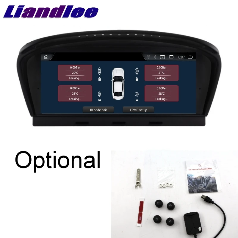 Liandlee For BMW 3 E90 E91 E92 E93 2004~2013 CarPlay TPMS Car Multimedia Player GPS Audio Radio Navigation NAVI