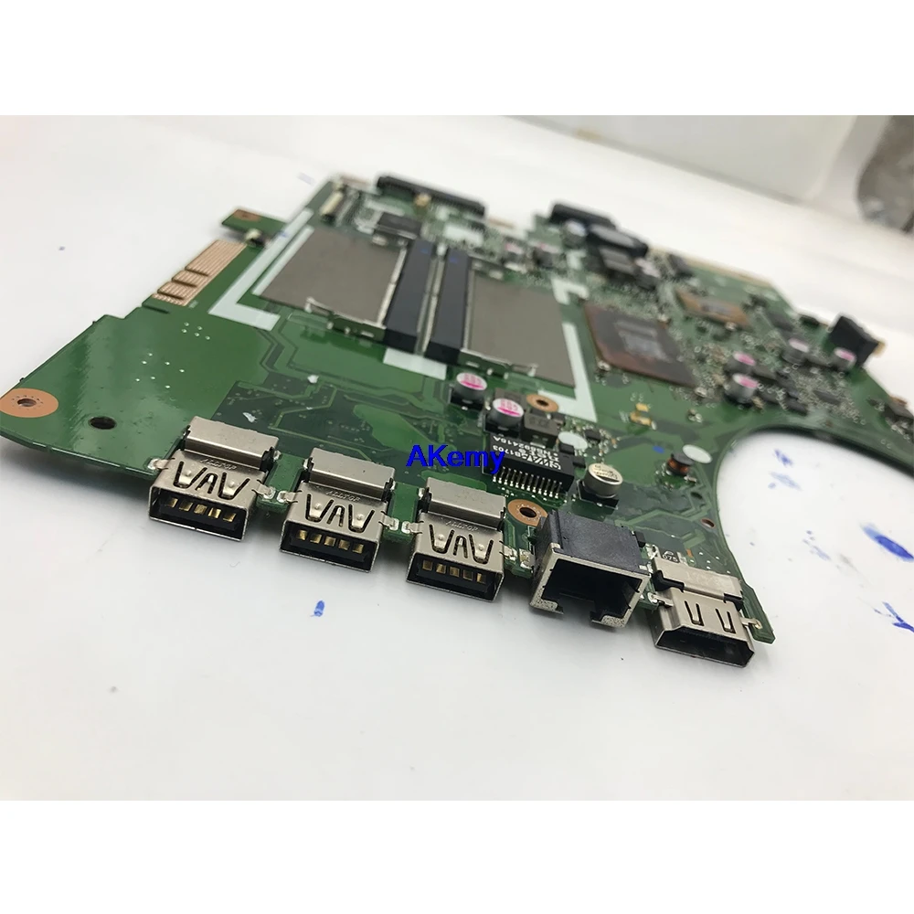  P553UJ Laptop Motherboard For ASUS PRO553U PRO553UJ P553U motherboard P553UJ Mainboard 100% test Ok