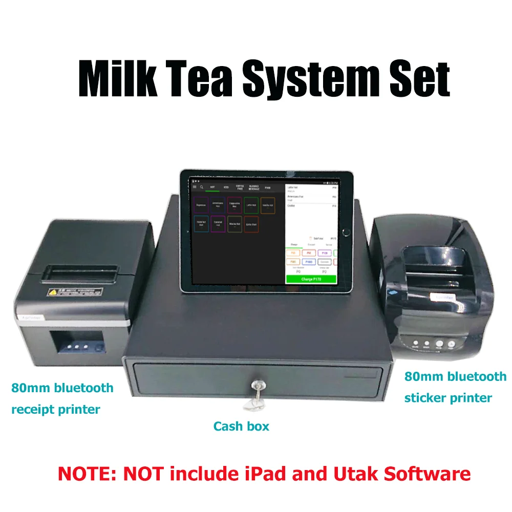 pos system with label printer
