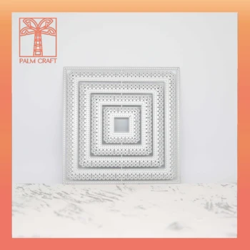 

Square Border frame metal die cutting dies set 2020 DIY Scrapbooking & Stamping Card die cut making Crafts embossing Stencil