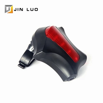 

LED Bicycle Light Night 2 Laser + 5 LEDs Rear MTB BMX Bike Tail Lights Beam Safety Warning Red Lamp Waterproof Cycling Taillight