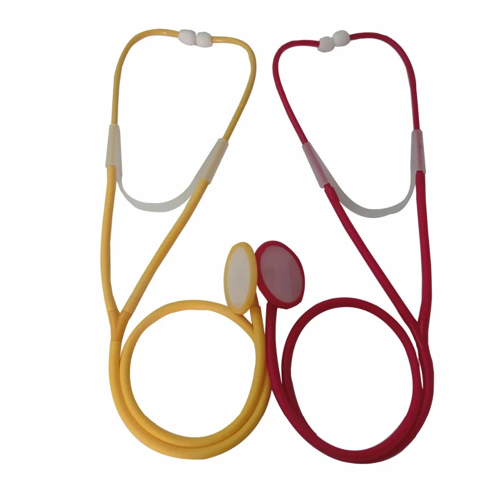 5pcs Pretend Play Doctor Plastic Toys Stethoscope Simulation Medicine Medical Kit Kids Baby Children