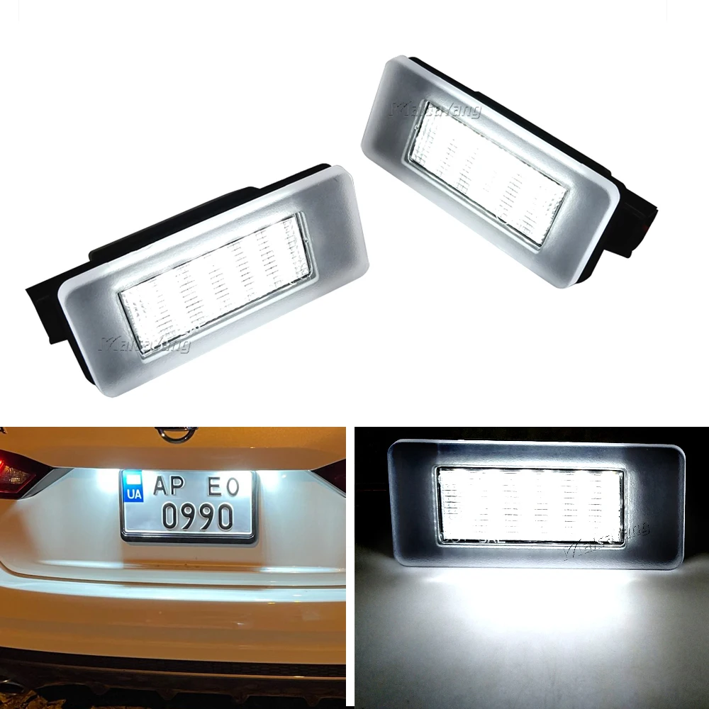 License Number Plate Light White LED FOR Nissan Serena C27 Altima FOR