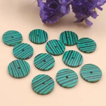 

Synthetic Malachite Stone Flat Circle Coin Loose Spacer Beads 8mm 10mm 12mm 14mm 16mm Fashion Jewelry Making
