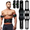 60cm Abs Stimulator Muscle Toner Stimulating Belt Abdominal Training Device USB Rechargeable Wireless Fitness Workout Equiment